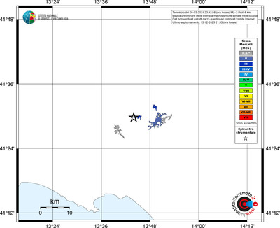 Mappa MCS - territori località