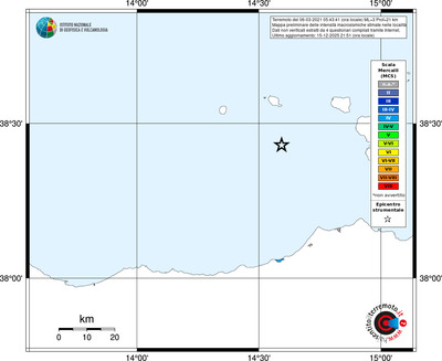Mappa MCS - territori località