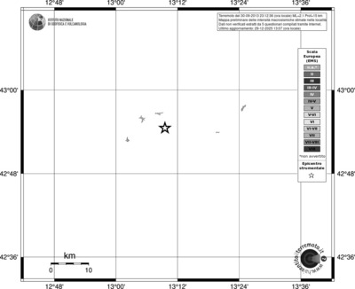 Mappa EMS - territori località