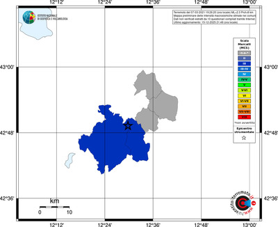 Mappa MCS - territori comuni