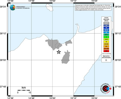 Mappa MCS - territori comuni