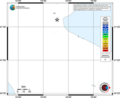 Mappa MCS - territori località