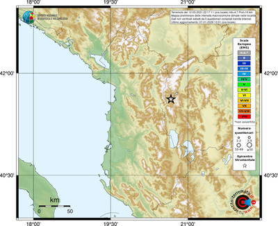Mappa EMS - località