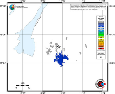 Mappa EMS - territori località