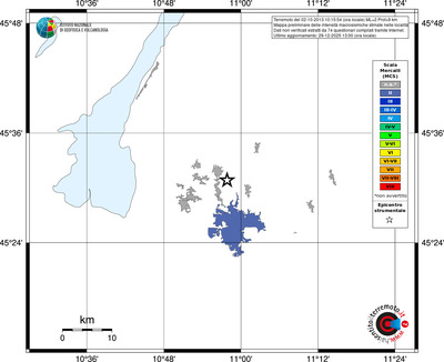 Mappa MCS - territori località