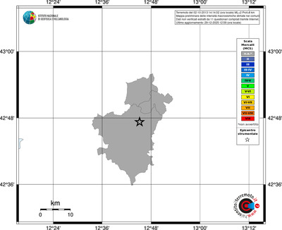 Mappa MCS - territori comuni