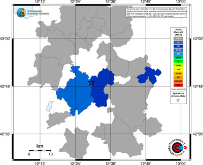 Mappa MCS - territori comuni