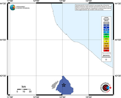 Mappa MCS - territori comuni