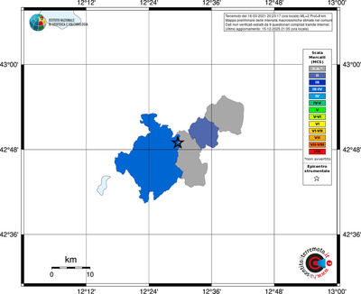 Mappa MCS - territori comuni