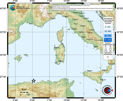 Mappa comuni con almeno 3 questionari