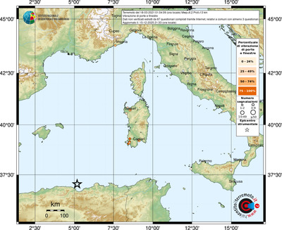 Mappa comuni con almeno 3 questionari