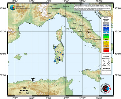 Mappa EMS - località