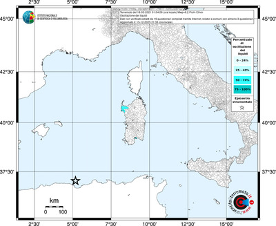 Mappa territorio comunale con almeno 3 questionari