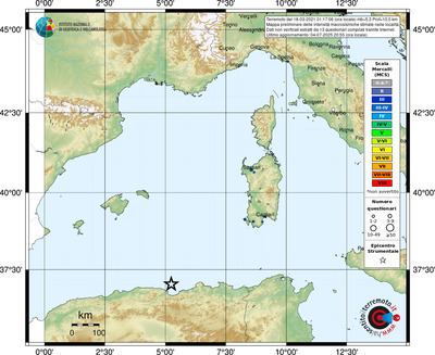 Mappa MCS - località