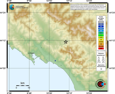 Mappa EMS - località