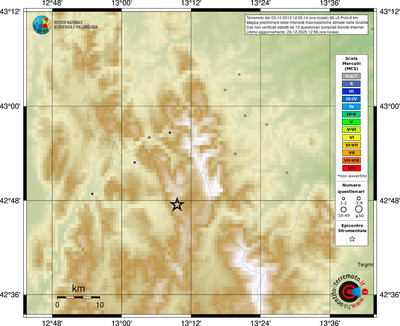 Mappa MCS - località
