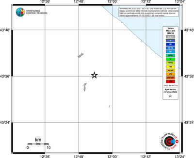 Mappa MCS - territori località