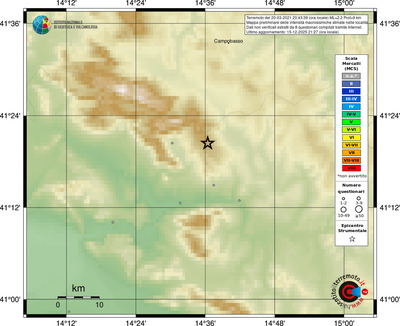 Mappa MCS - località