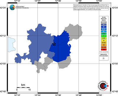 Mappa MCS - territori comuni