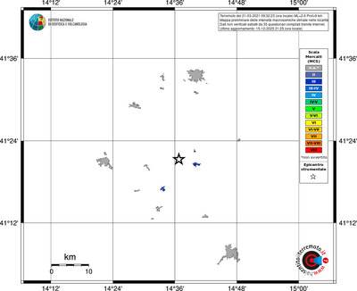 Mappa MCS - territori località