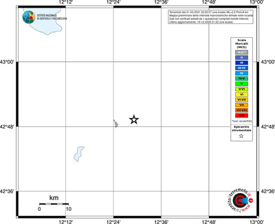 Mappa MCS - territori località