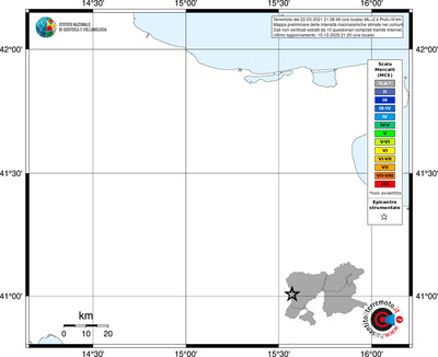 Mappa MCS - territori comuni