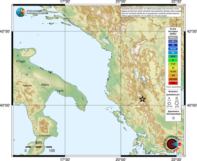 Mappa EMS - località