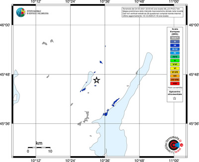 Mappa EMS - territori località