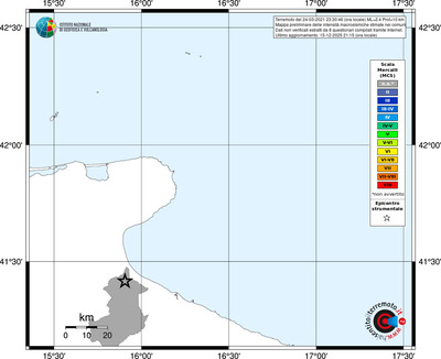 Mappa MCS - territori comuni
