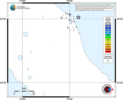 Mappa MCS - territori località