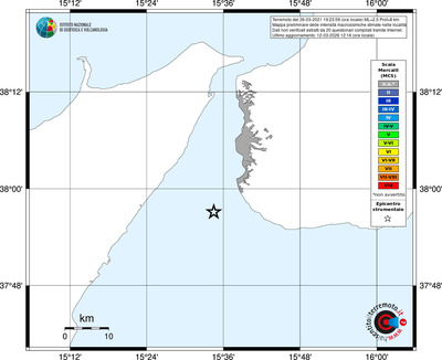 Mappa MCS - territori località