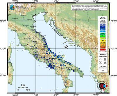 Mappa MCS - località