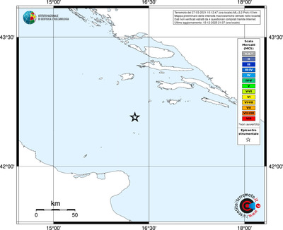 Mappa MCS - territori località
