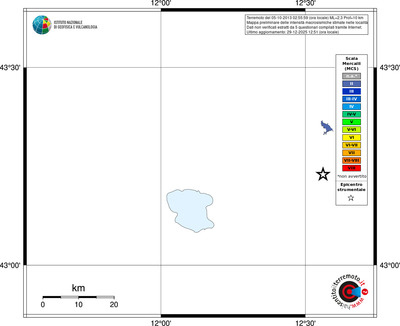 Mappa MCS - territori località