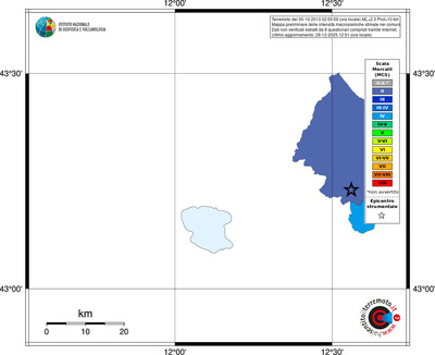 Mappa MCS - territori comuni