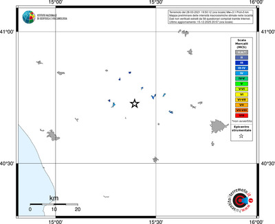 Mappa MCS - territori località
