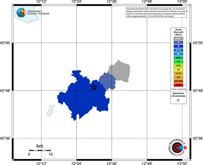 Mappa MCS - territori comuni