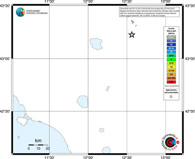 Mappa MCS - territori località