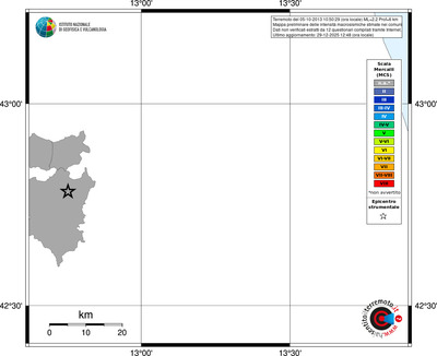 Mappa MCS - territori comuni