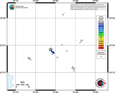 Mappa MCS - territori località