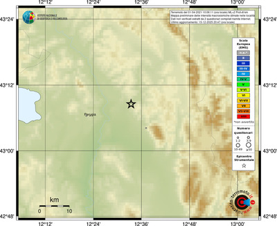 Mappa EMS - località