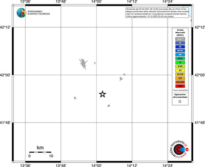 Mappa MCS - territori località