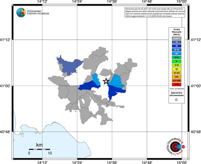 Mappa MCS - territori comuni