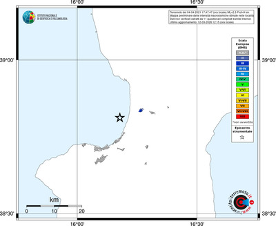 Mappa EMS - territori località