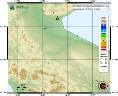 Mappa EMS - località