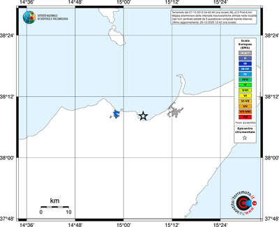 Mappa EMS - territori località