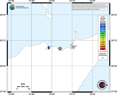 Mappa MCS - territori località