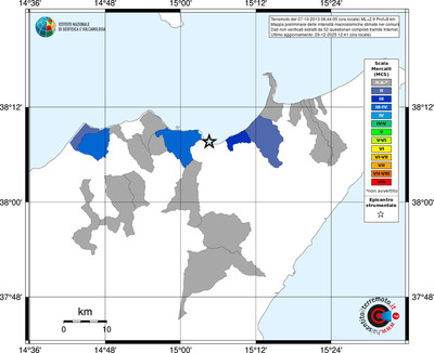 Mappa MCS - territori comuni
