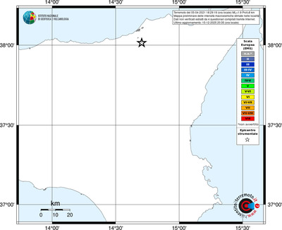 Mappa EMS - territori località