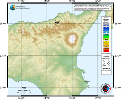 Mappa EMS - località